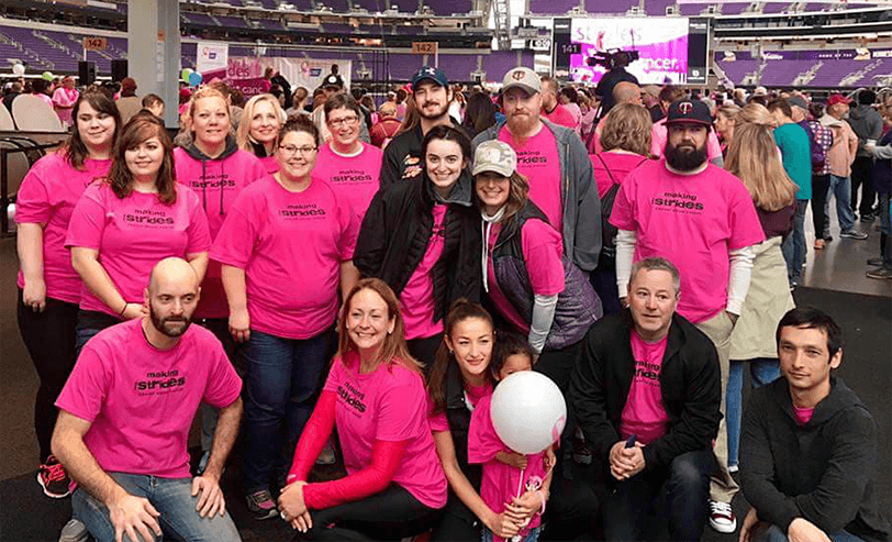 DC Group employees making strides against breast cancer walk