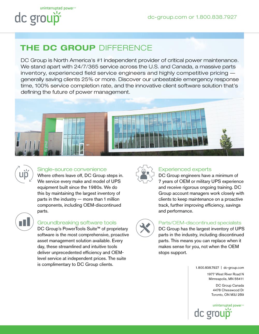 DC Group Introduction FACT SHEET